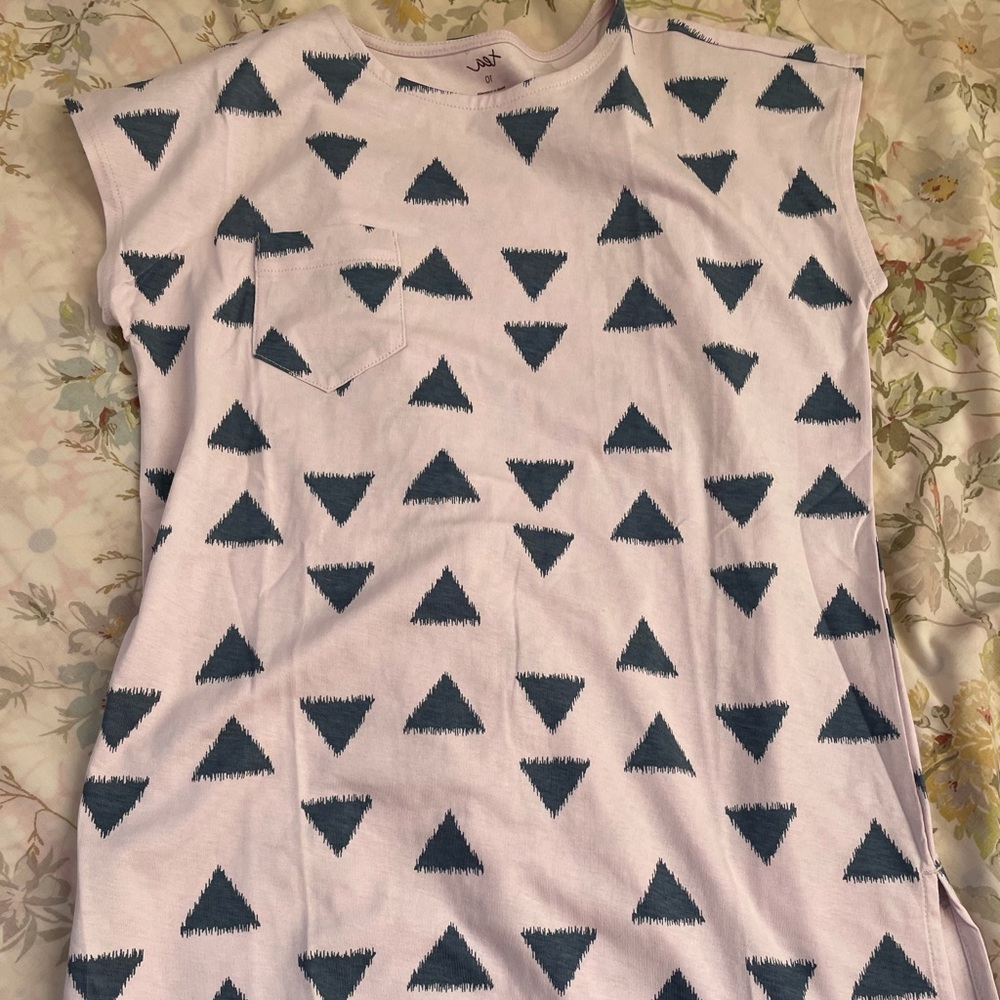 Tea collection nwot sz 10 hi lo tunic top